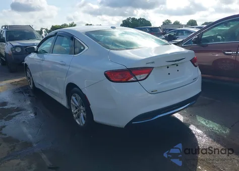 2015 Chrysler 200 Limited z USA, uszkodzony, nr VIN 1C3CCCABXFN684514